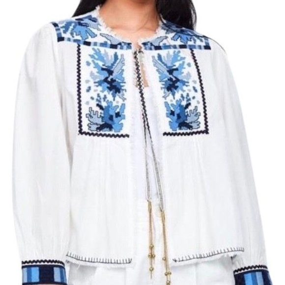 Zara Boho Jacket/ Top - Picture 1 of 6